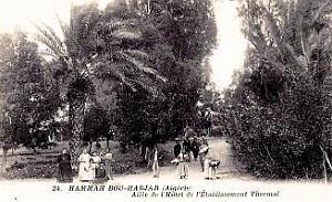 2164- Hammam-Bou-Hadjar - Etablissement Thermal - Hotel et Allee